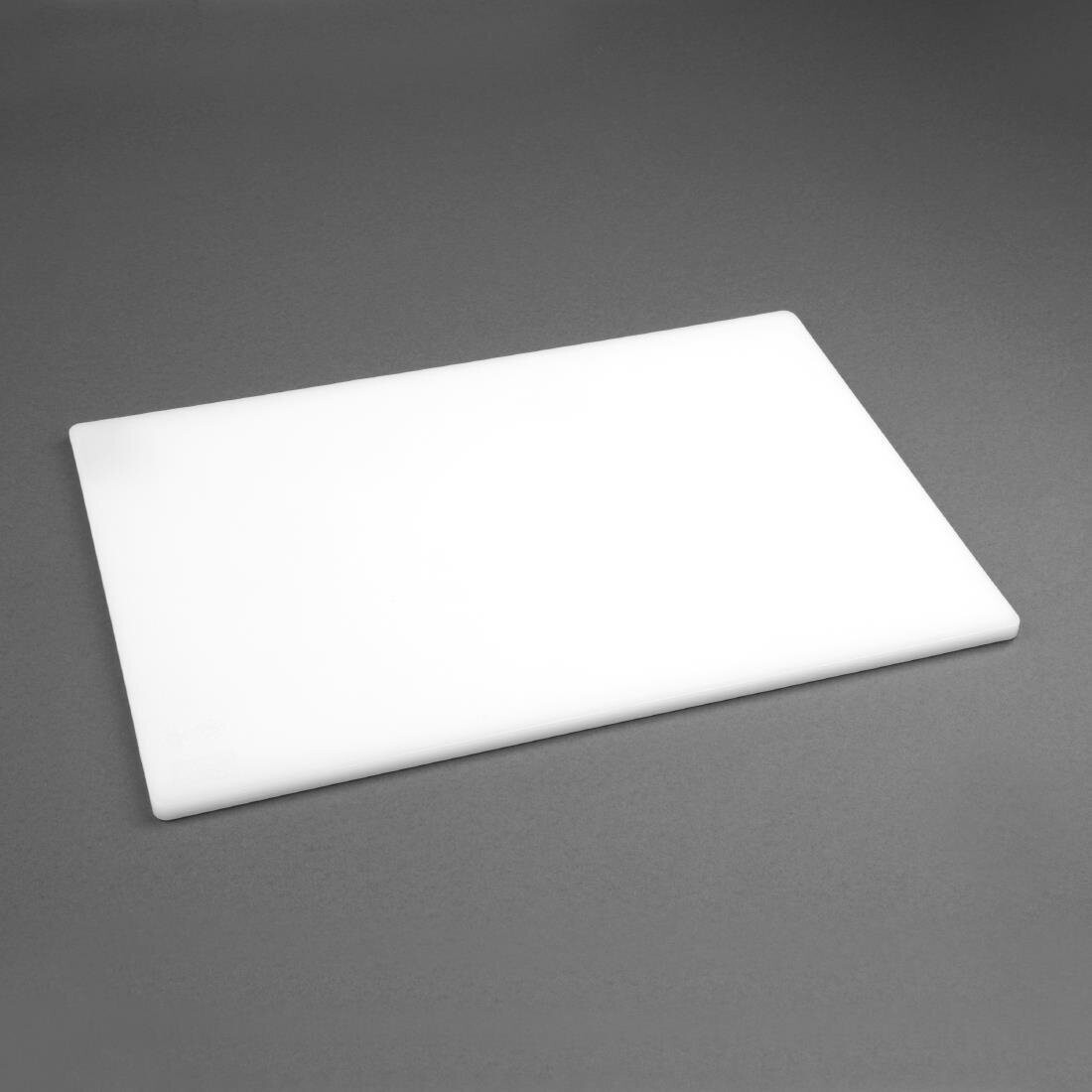 Low Density Chopping Board 450 x 300 x 13 mm, Colour: White