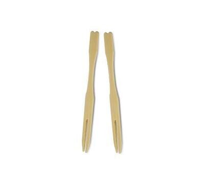 Bamboo Cocktail Fork 90 mm [Pack 100]