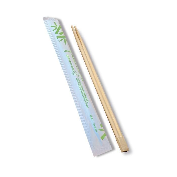 Bamboo Twin Chopsticks 210mm [Pack 100 / 3000]