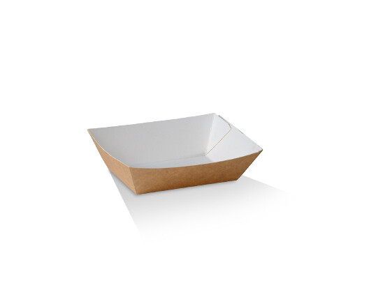 BT Tray&#39;s Brown and White Cardboard, _OLD_Size: BT1 XS