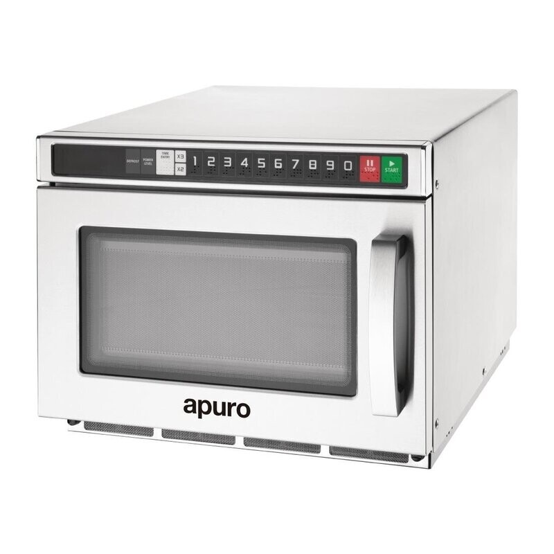 Apuro Heavy Duty Programmable Commercial Microwave 17L Apuro Heavy Duty Programmable Commercial Microwave 17L