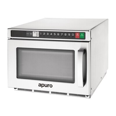 Apuro Heavy Duty Programmable Commercial Microwave 17L
