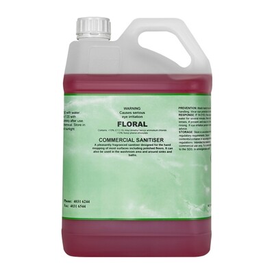 5L Floral - Commercial Sanitiser