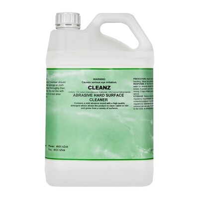 5L CLEANZ - Creme Cleanser &amp; Liquid Scouring Agent