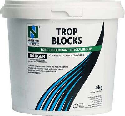 10 KG Tropic Blocks - Compression Blocks for Toilets &amp; Urinals