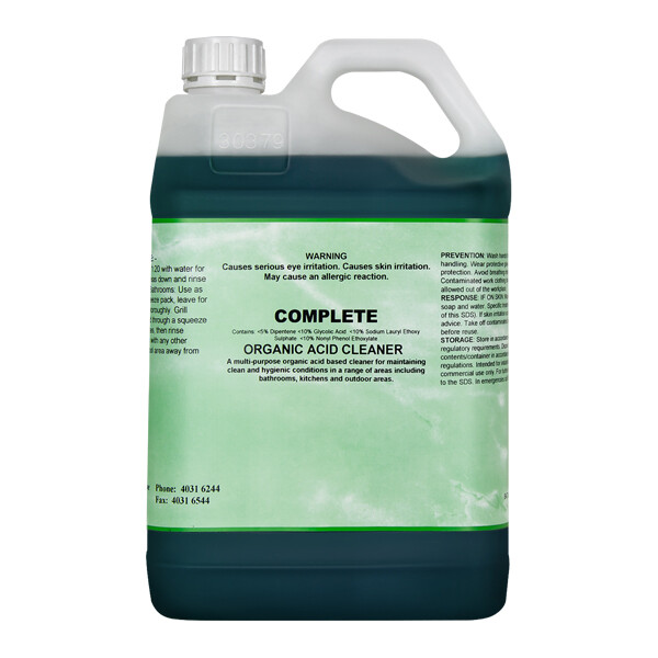 5L Complete - Toilet & Washroom Cleaner 5L Complete - Toilet & Washroom Cleaner