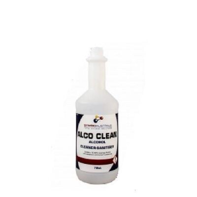 750ml Alco Clean Spray Bottle Clear 750ml Alco Clean Spray Bottle Clear