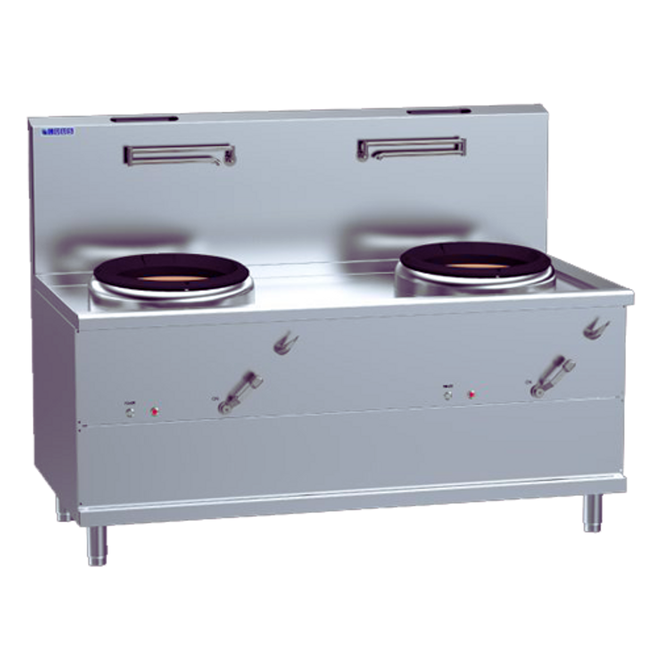Luus 2 Air-Blast Burners Fo San Wok