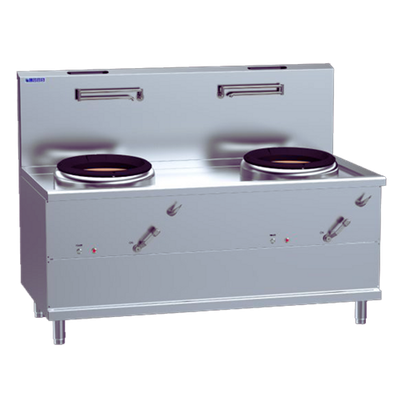 Luus 2 Air-Blast Burners Fo San Wok
