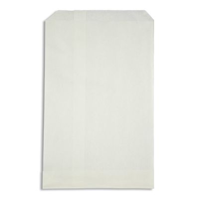 White Long Flat Paper Bags