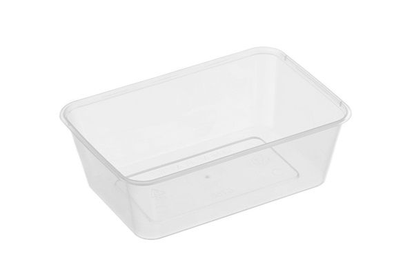 Freezer Grade Rectangular Clear Food Container