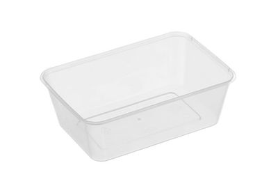 Freezer Grade Rectangular Clear Food Container