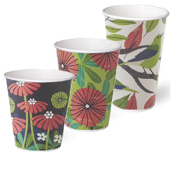 GRASP THE MOMENT SINGLE WALL COFFEE CUPS