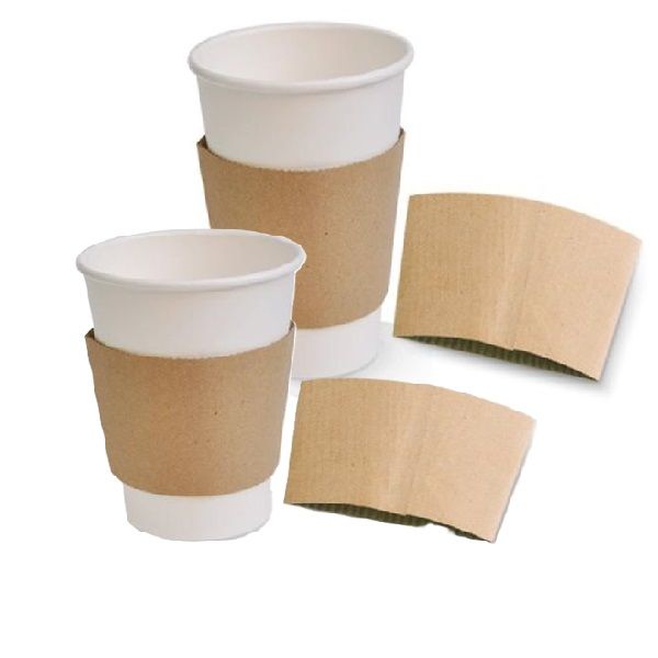 BROWN SLEEVES FOR COFFEE CUPS