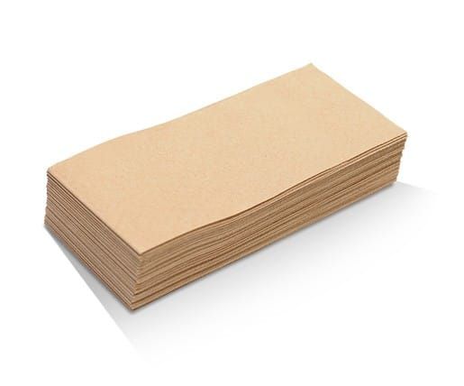 Kraft 2 Ply Quilted GT Fold Dinner Napkin