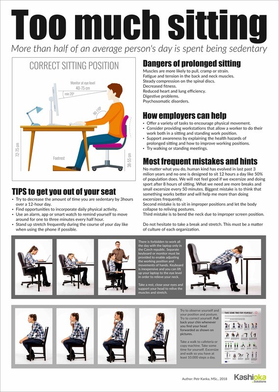 Too much sitting