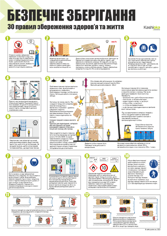 Safe storage / Безпечне зберігання