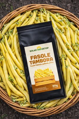 FASOLE GALBENĂ TAMBORA 50gr