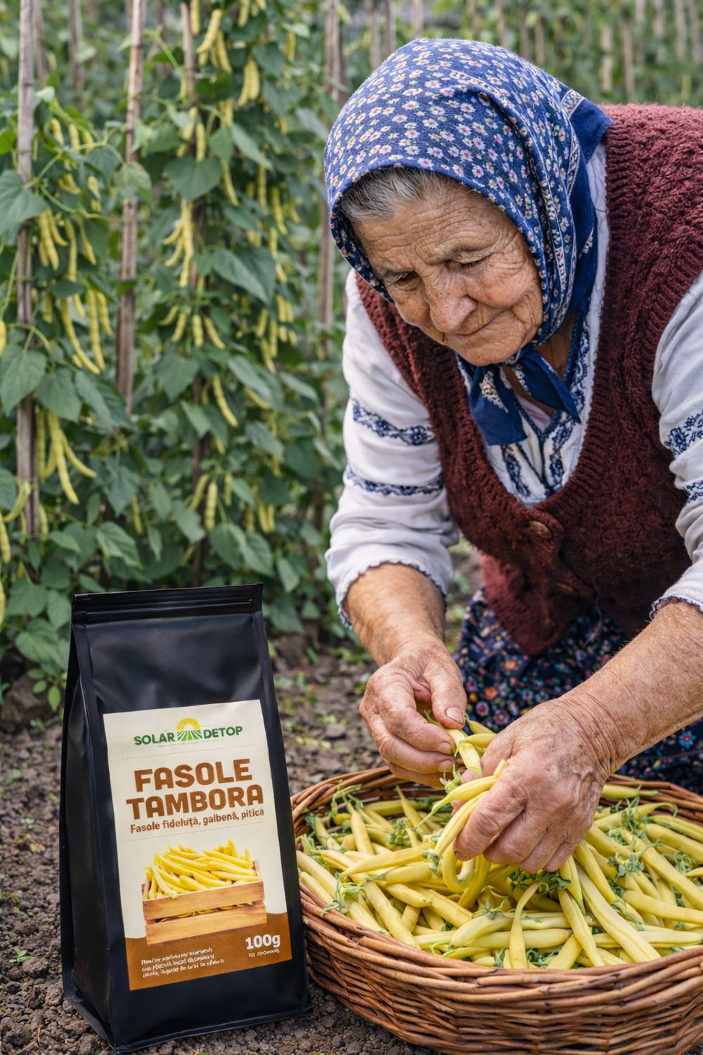 FASOLE GALBENĂ TAMBORA 100gr