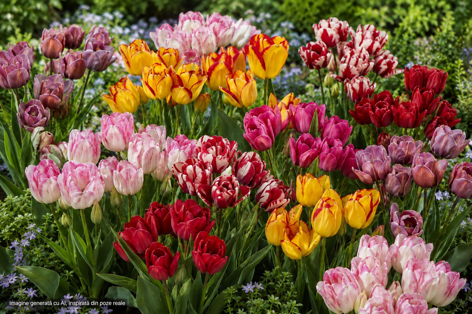 Lalele Multiflora Mix - 70 bulbi