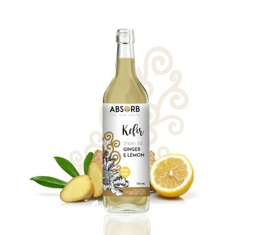 Absorb Kefir Ginger & Lemon 750ml x6