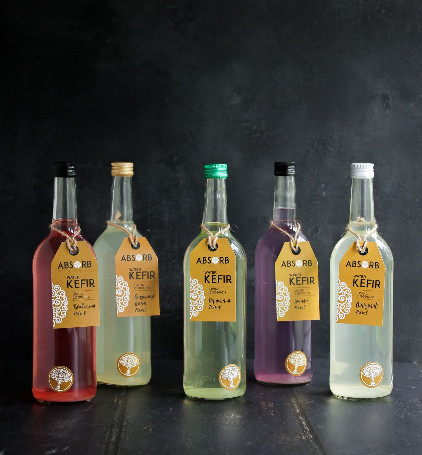 6x 750 ml Water Kefir  (Local delivery Cardiff area or click and collect)