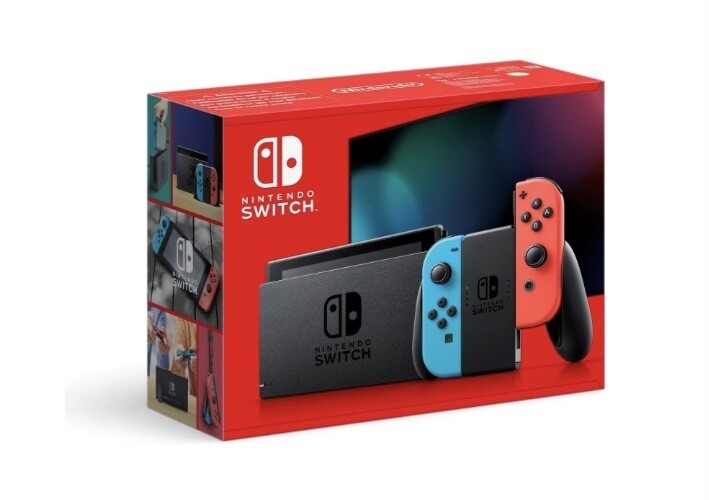 CONSOLE NINTENDO SWITCH OLED JOY-CON ROSSO/BLUE NEON ( GARANZIA ITALIA )