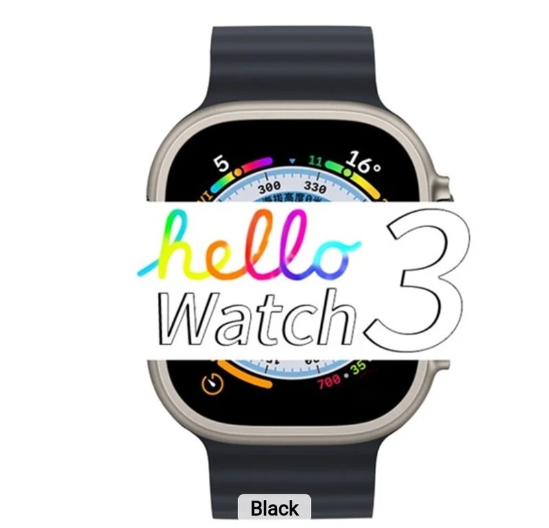 HELLO WATCH 3 PLUS SMARTWATCH