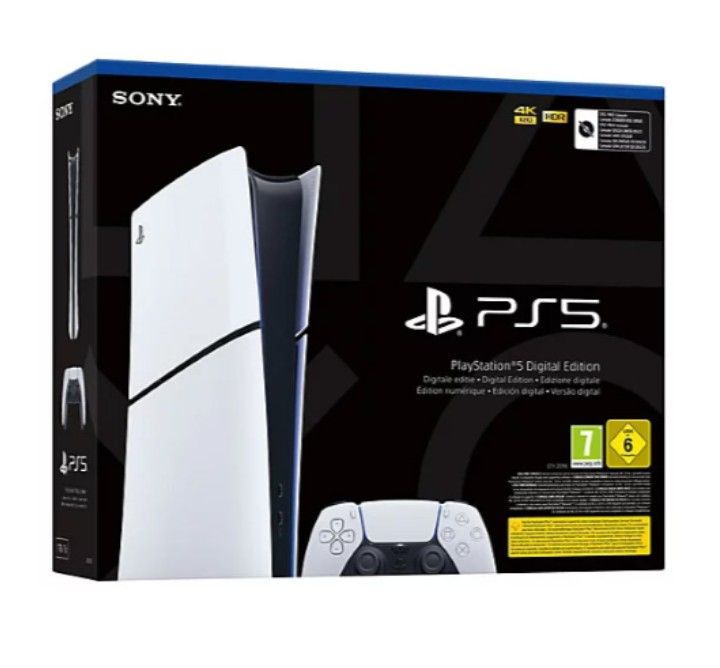 PS5 Console 825GB Digital Edition E Chassis White ( garanzia Italia )