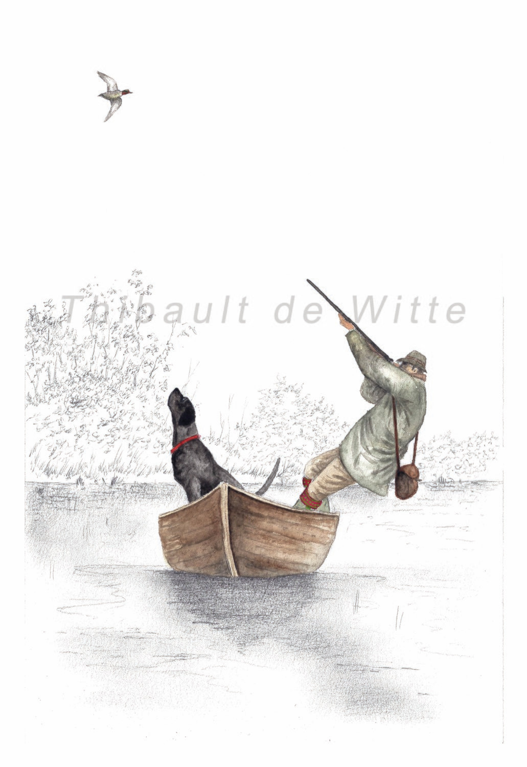 Chasseur et Sarcelle