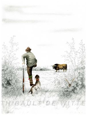 BECASSE AU CUL LEVE - 2