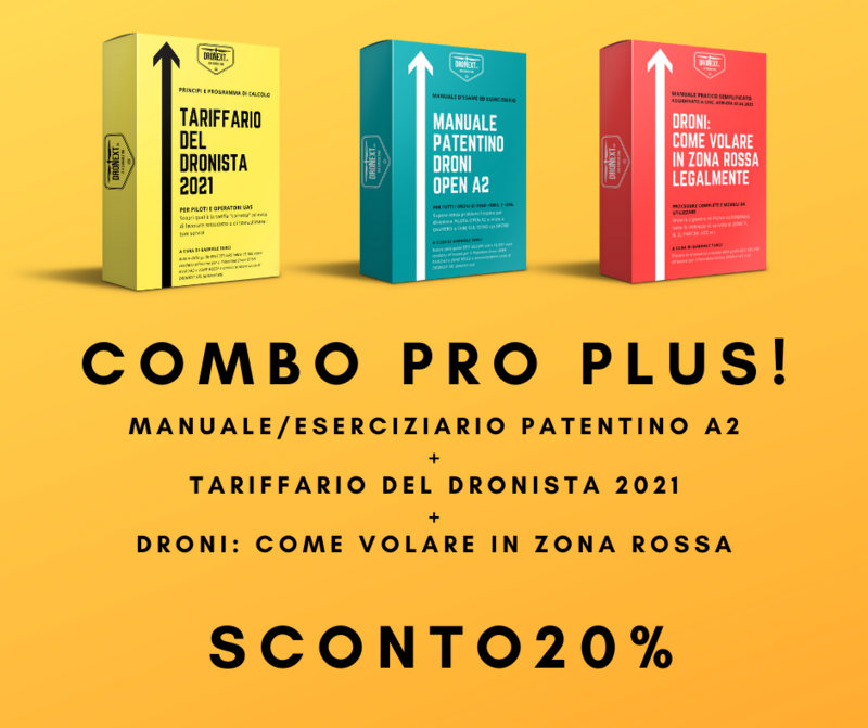COMBO TARIFFARIO + MANUALE PER VOLARE IN ZONA ROSSA + PATENTINO A2 COMBO TARIFFARIO + MANUALE PER VOLARE IN ZONA ROSSA + PATENTINO A2