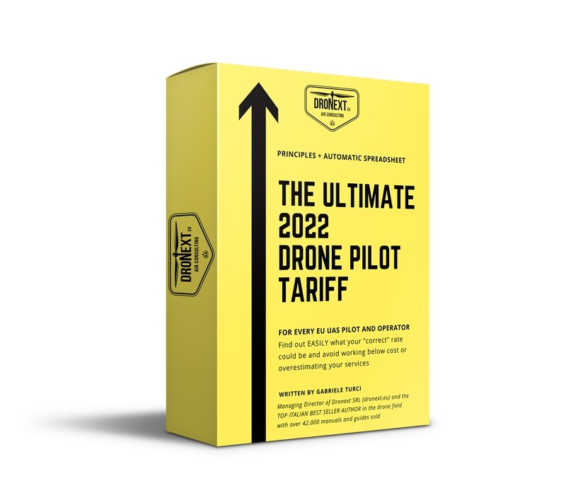 THE ULTIMATE 2022 DRONE PILOT TARIFF: PRINCIPLES + AUTOMATIC SPREADSHEET (EUROPE EDITION)