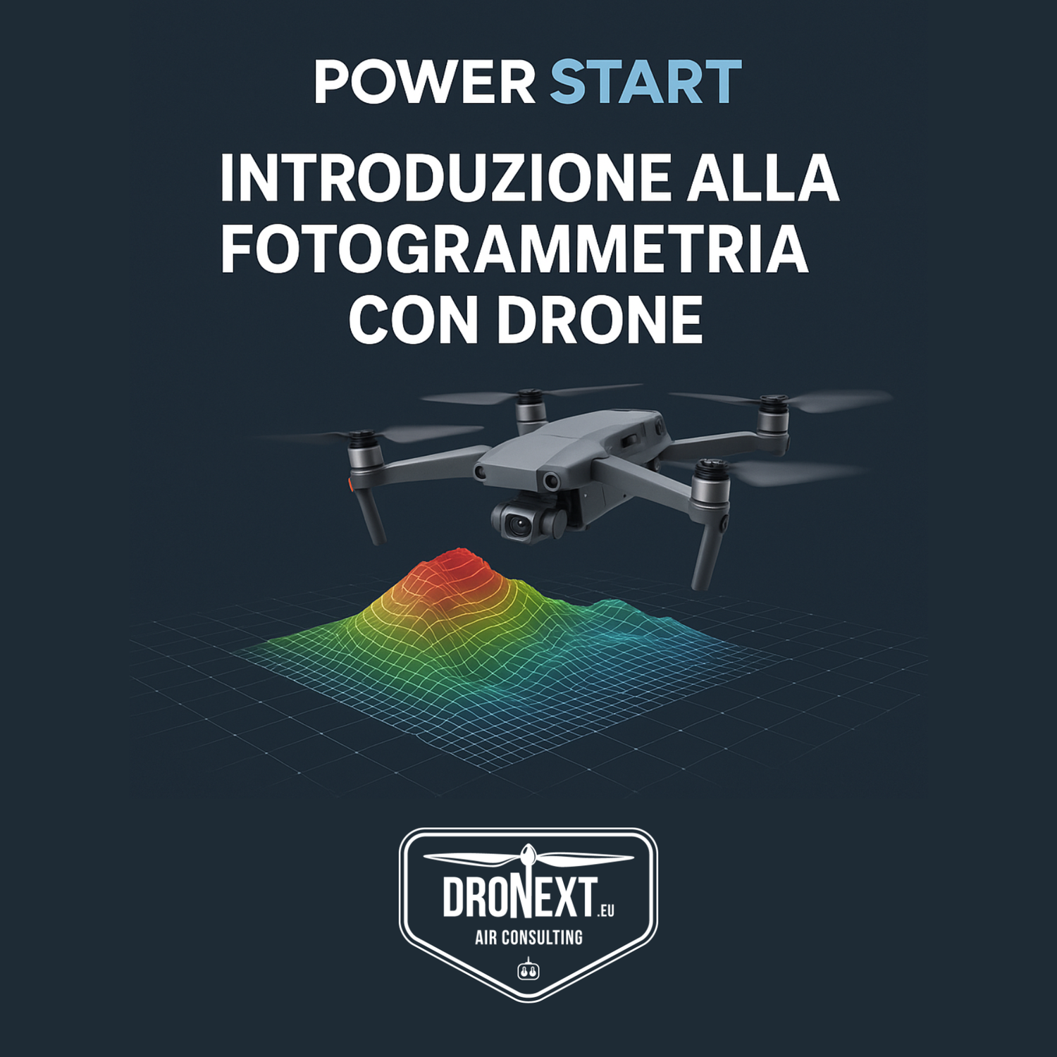 Corso ONLINE "POWER START: INTRODUZIONE ALLA FOTOGRAMMETRIA CON DRONE" (+ omaggi) 03.06.2025 Corso ONLINE "POWER START: INTRODUZIONE ALLA FOTOGRAMMETRIA CON DRONE" (+ omaggi) 03.06.2025