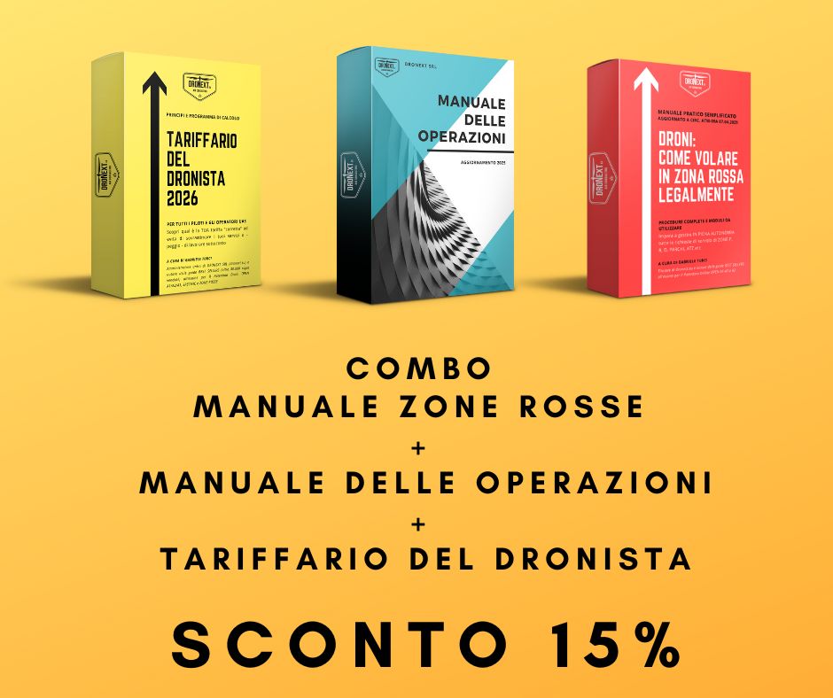 COMBO TARIFFARIO 2026 + MANUALE PER VOLARE IN ZONA ROSSA + MANUALE DELLE OPERAZIONI