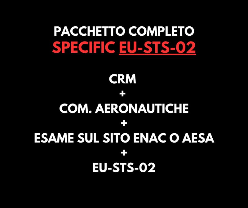 SPECIFIC EU-STS-02 (BVLOS): 999 €