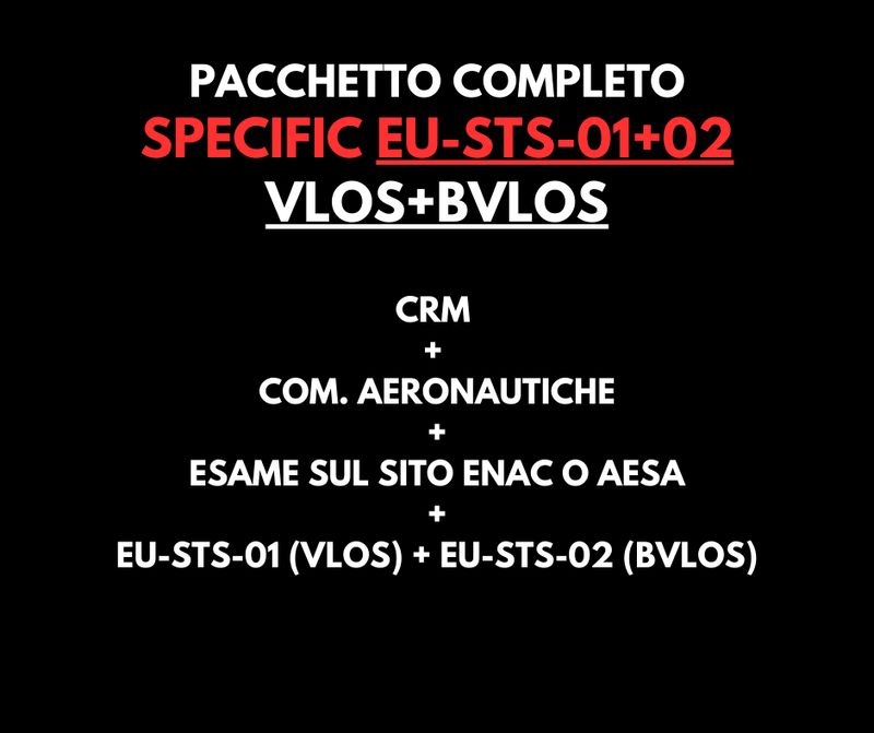 SPECIFIC EU-STS-01 + 02 (BVLOS): 1299 €