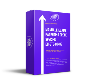 PATENTINO DRONE SPECIFIC STS: MANUALE + ESERCIZIARIO + ESAME TEORICO GRATIS