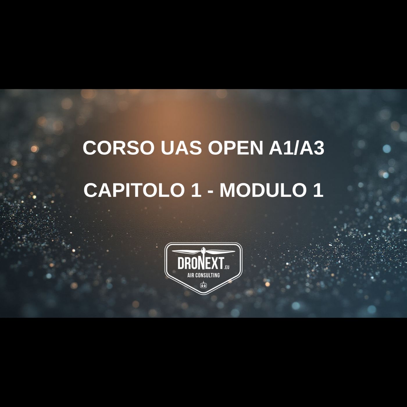 PATENTINO DRONE A1/A3 ONLINE: MANUALE/ESERCIZIARIO + VIDEOCORSO + ESAME GRATIS