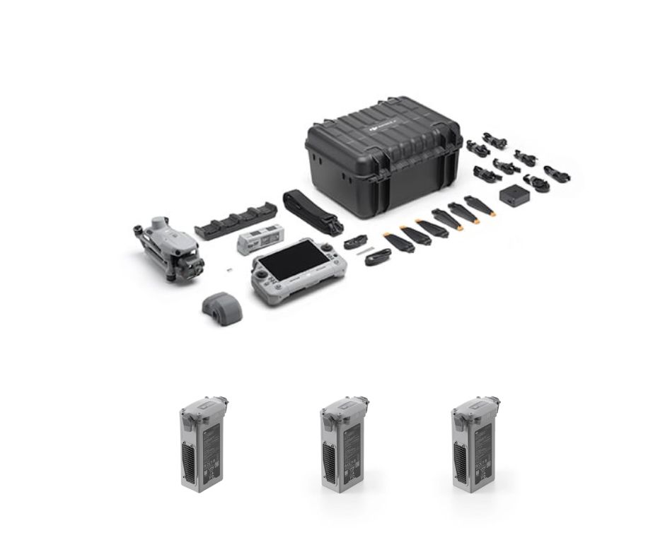 DJI Matrice 4D "final combo" RC Plus 2 + 3 BATTERIE + Care Plus 1Y (C6 BVLOS)