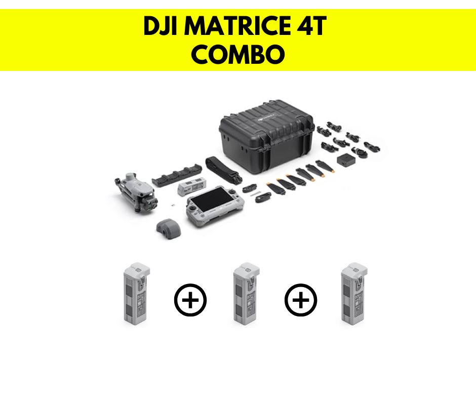 Combo DJI Matrice 4T (EU) + Care Plus 1 ANNO con 4 batterie + bonus