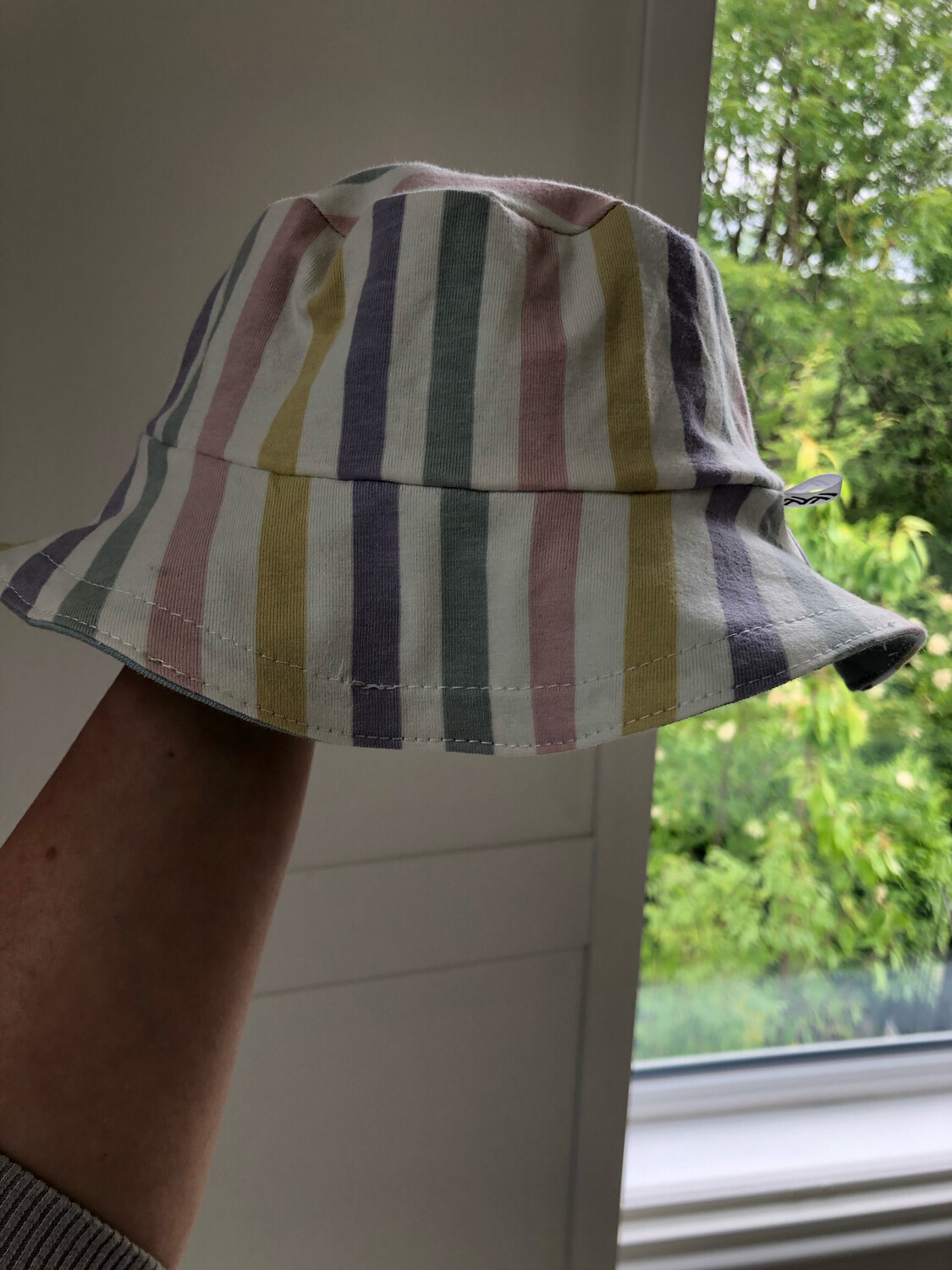 Pastel stripes Bucket Hat