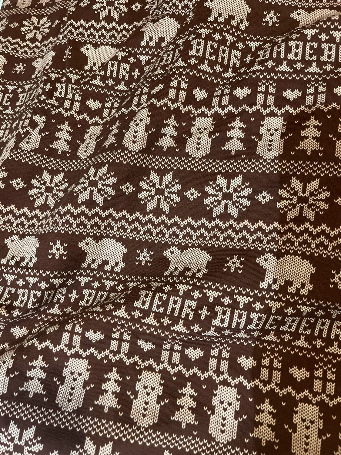 Christmas Fair isle Leg Warmers