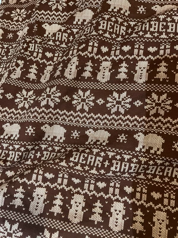 Christmas Fair isle Leg Warmers