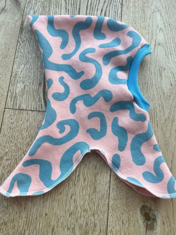 Squiggle Fleece Sweatshirt Hoods