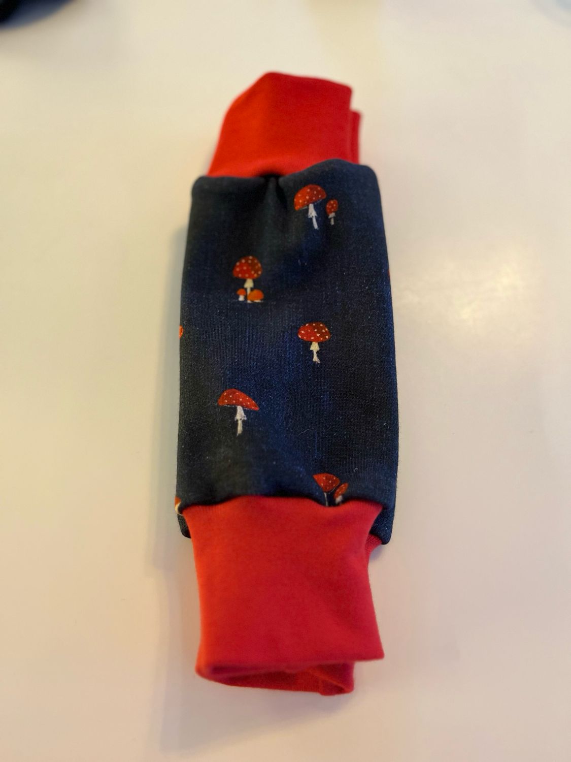 Denim Toadstool Alpine Fleece Leg Warmers