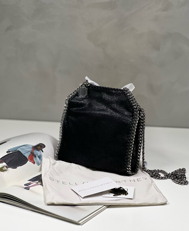 Stella McCartney Black/Silver TINY Bag