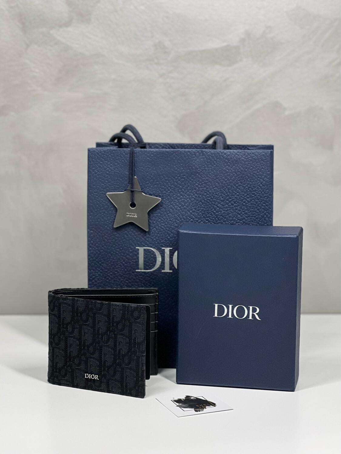 Dior Black Wallet