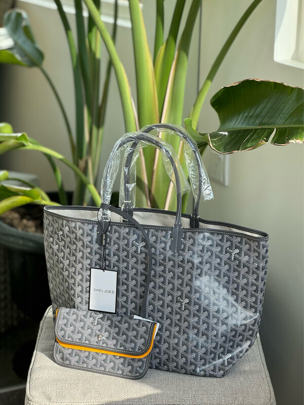 Goyard Saint Louis PM Grey Shopper