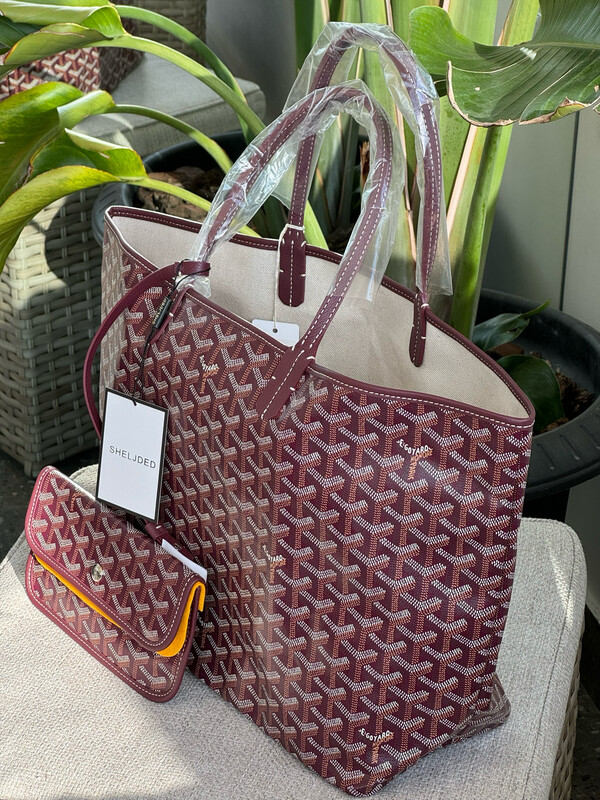 Goyard Saint Louis PM Burgundy Shopper